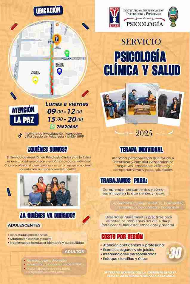 Servicio De Atención En Psicología Clínica y Salud